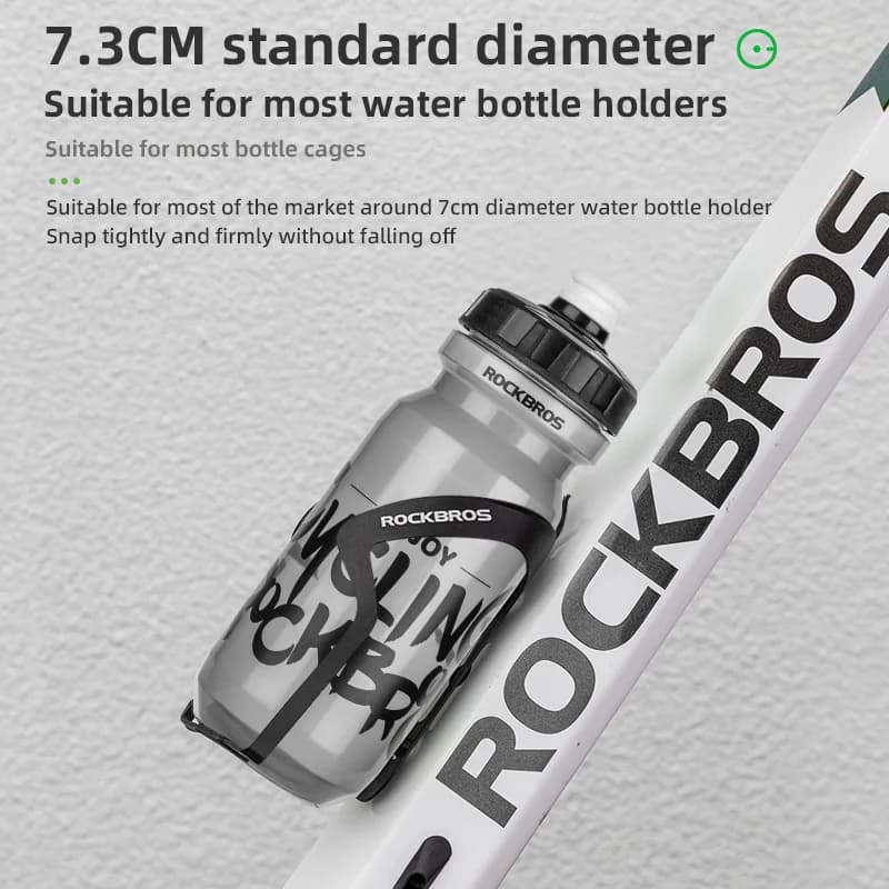 Großes Fassungsvermögen Portable Plastik-Fahrrad-Trinkflasche