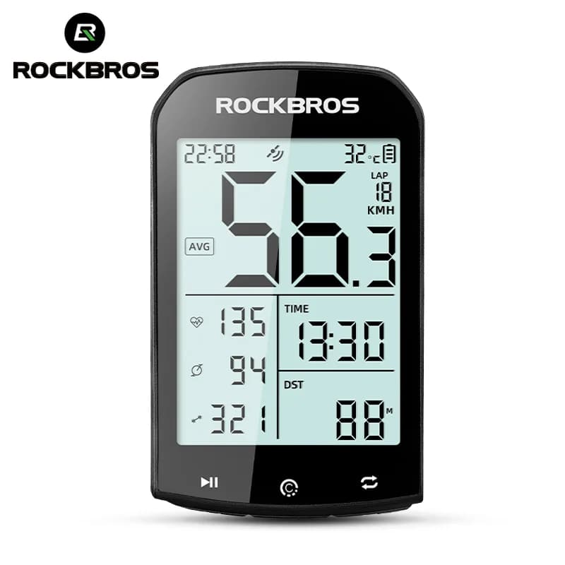 GPS-Fahrradcomputer mit Bluetooth und ANT+