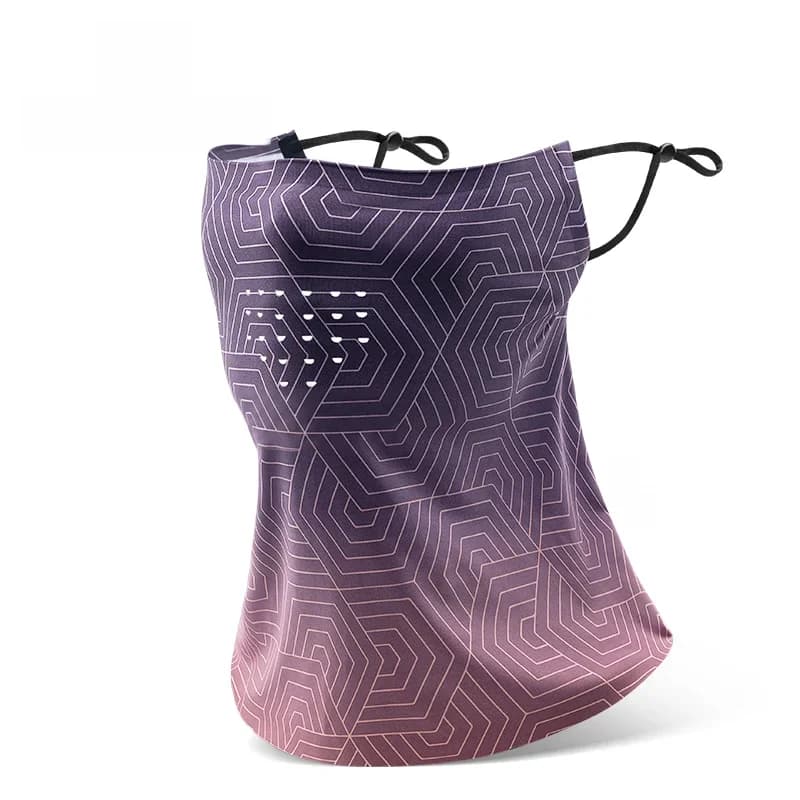 Atmungsaktive Sonnenschutz-Radmaske Bandana