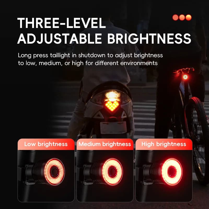 Intelligentes Bremslicht Typ-C Hecklicht mit Bremserkennung