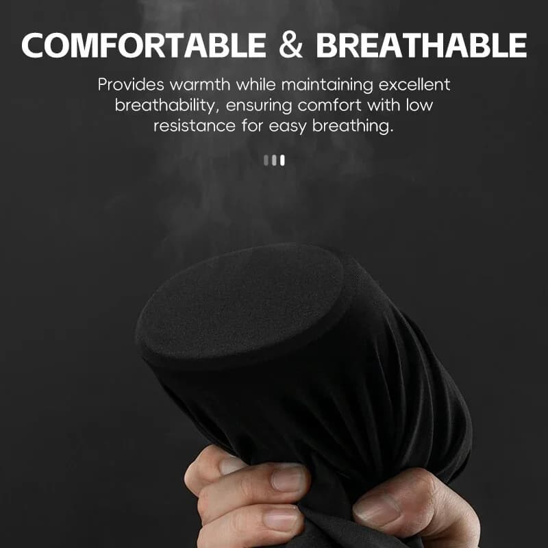 Winddichte Thermofleece Winter-Radfahrschlauch