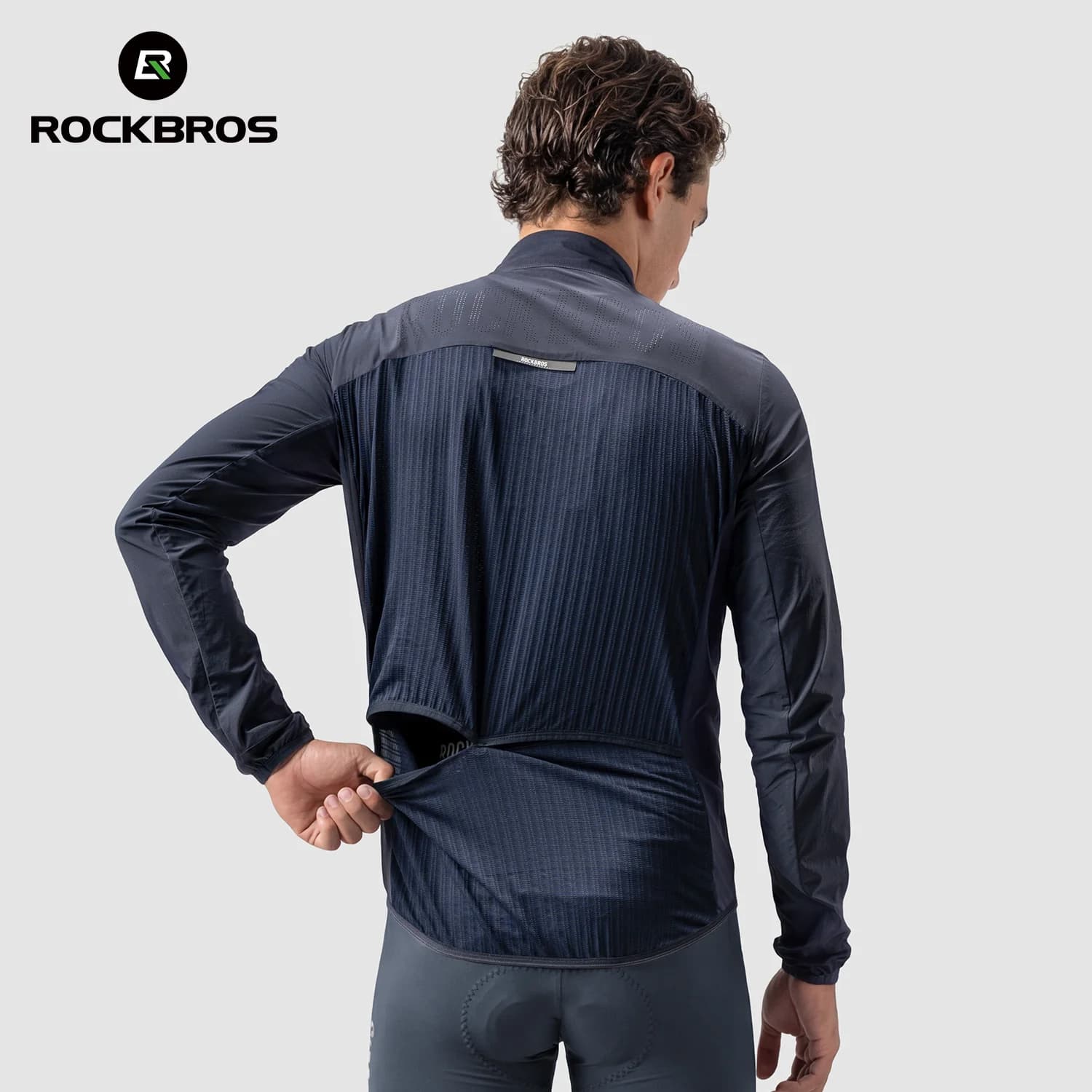 Leichtes, atmungsaktives UV-Schutz-Ziklet-Windbreaker