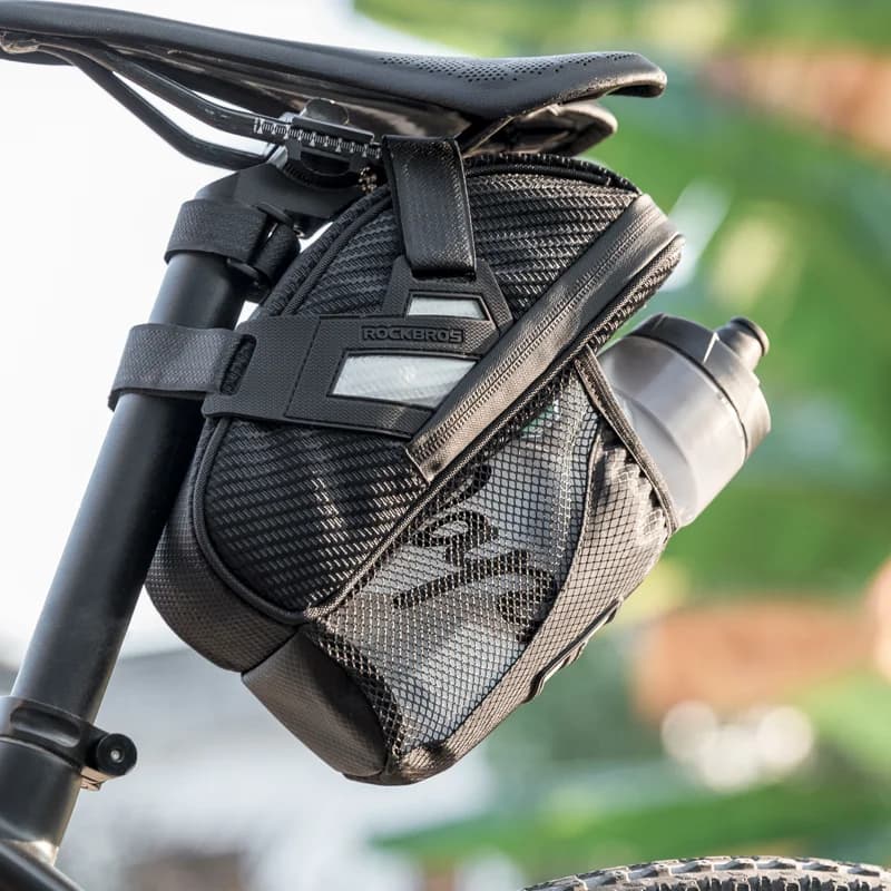 Reflektierende Fahrradsattel-Staufach-Tasche