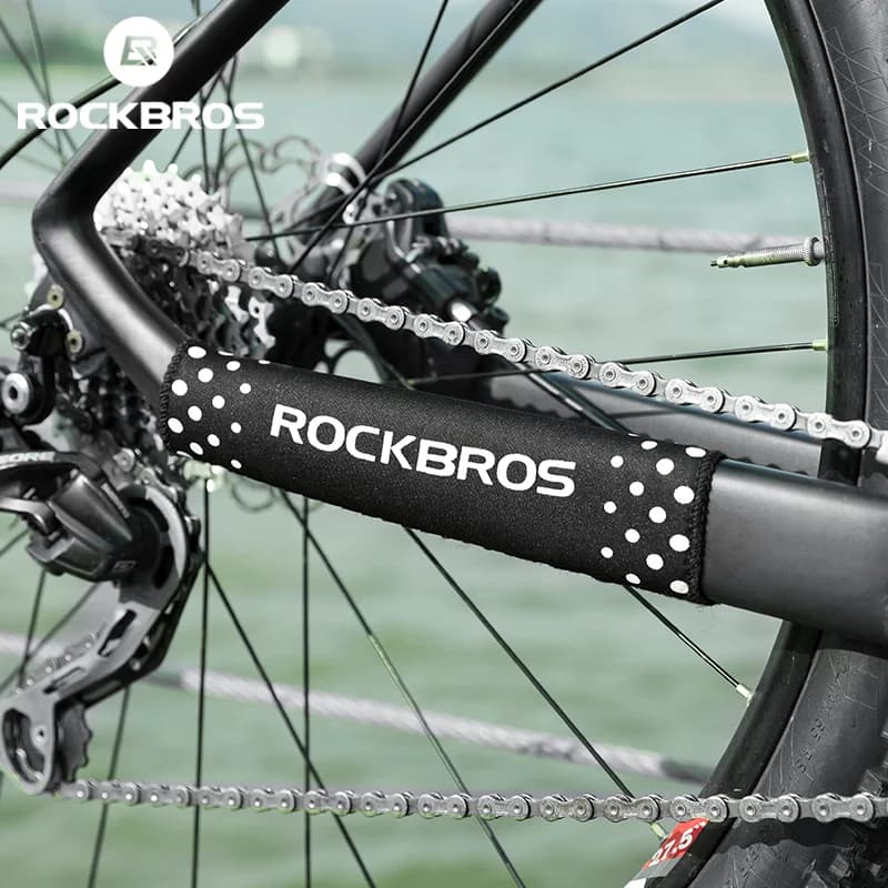 Ultraleichter schnelltrocknender Fahrradkettenstrebenschutz