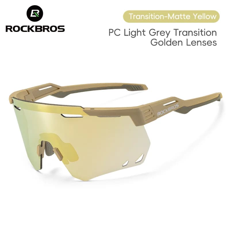 Polarisierte selbsttönende UV400 Fahrradbrille