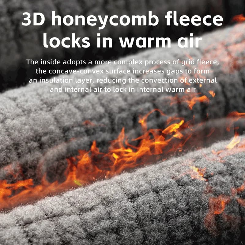 Winddichte warme Fleece-Winter-Radhose