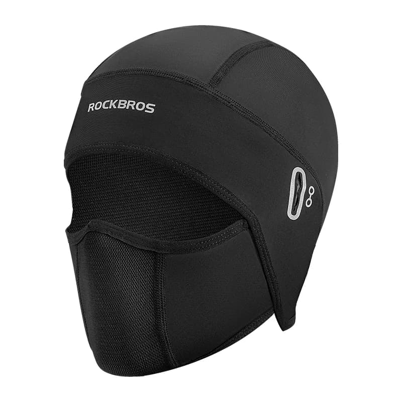 Atmungsaktives Eisseide-Gesichtsfahrrad-Cap