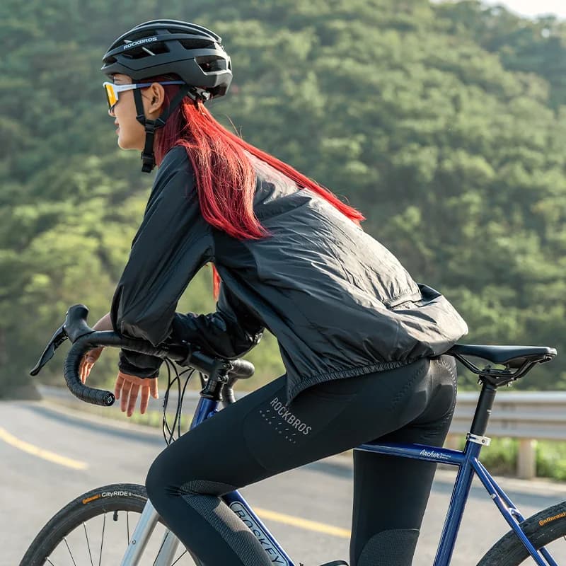 Atmungsaktive Sommer-Cycling-Jacke mit Sonnenschutz