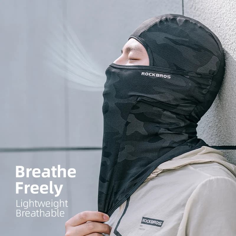 Atmungsaktive UV-Schutz Radfahrer-Balaclava-Maske