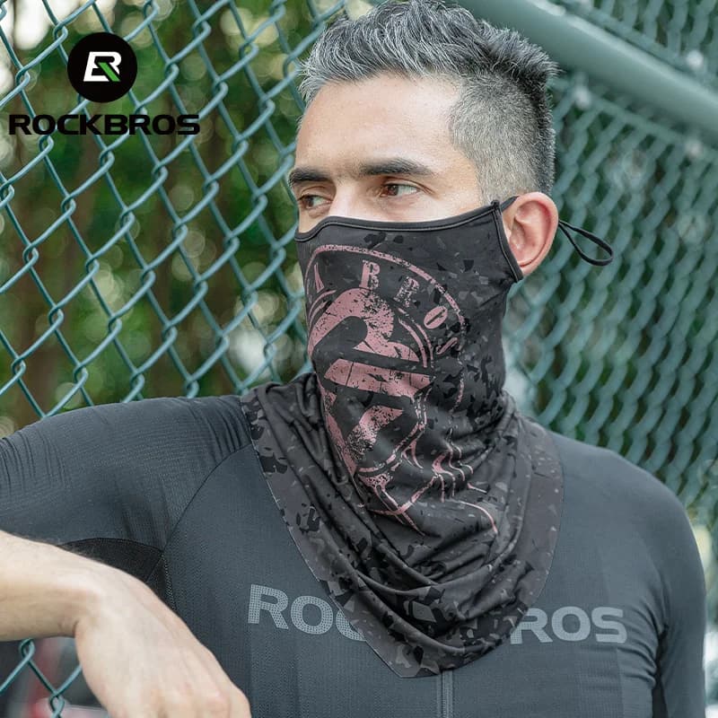 UV-Schutz Eis-Seide Sommer Rad-Gesichtsmaske