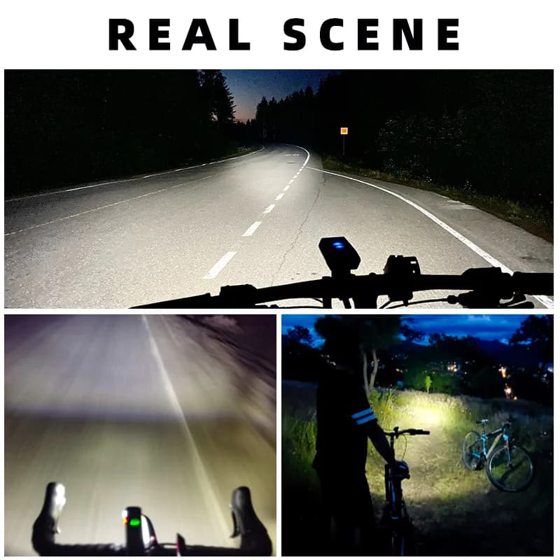 200LM-400LM wiederaufladbare LED-Fahrradleuchte mit Typ-C-Anschluss