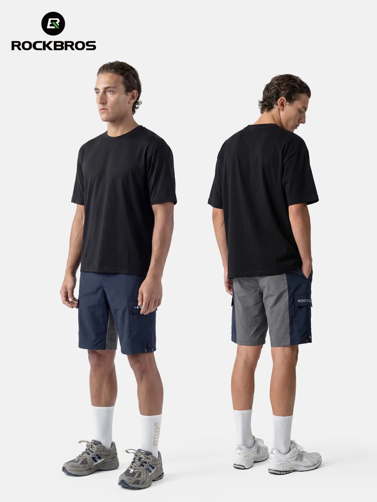 Herren Sommer Radhose mit Polsterung, atmungsaktiv