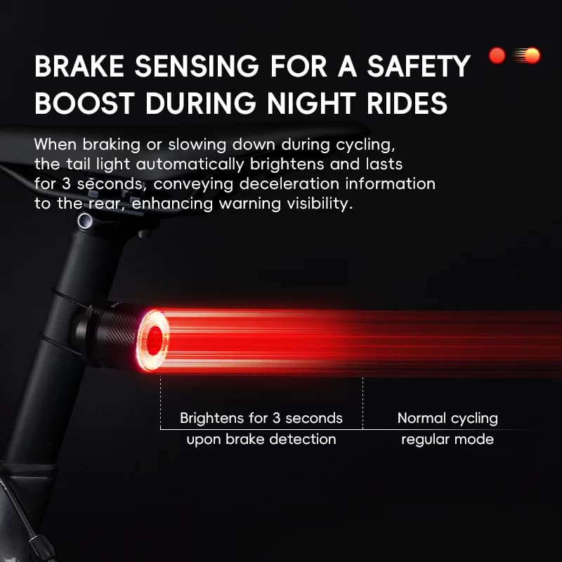 Intelligentes Bremslicht Typ-C Hecklicht mit Bremserkennung