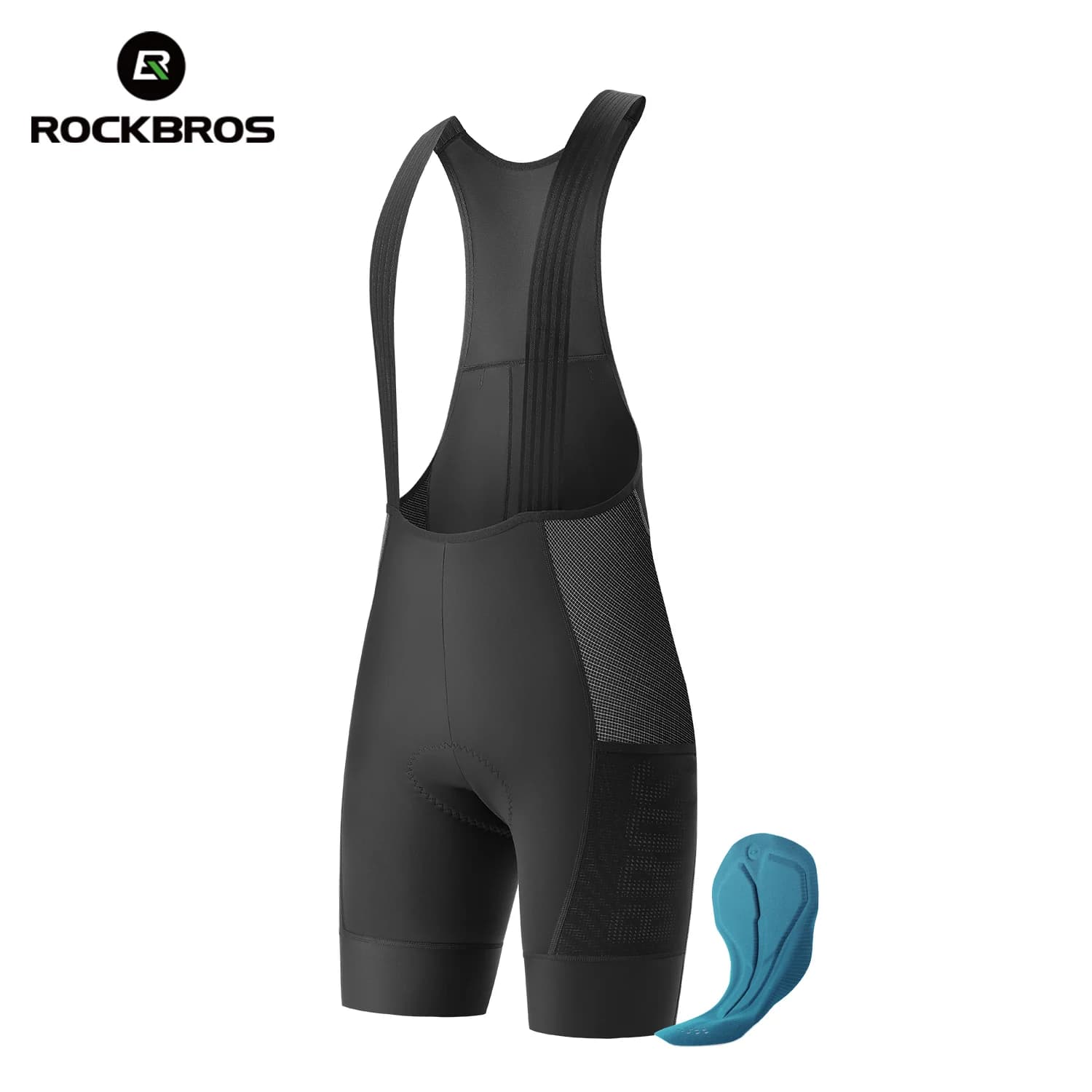 Atmungsaktive Träger-Radhose mit hoher Elastizität