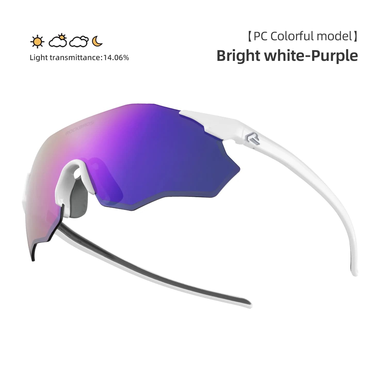 Fotochrome Polarisierte UV400 Fahrradbrille