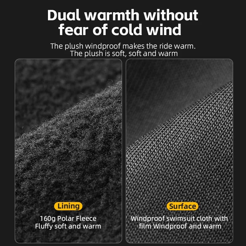 Herbst-Winter atmungsaktive warme Touchscreen-Ganzfingerhandschuhe
