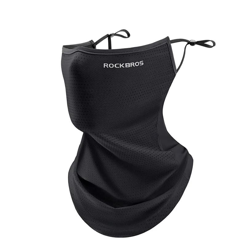 Atmungsaktive Ice-Silk-Gesichtsmaske mit UV-Schutz