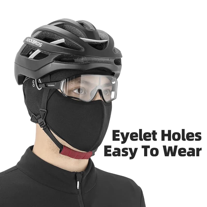 Winter-Thermofleece winddichte Radfahr-Balaclava