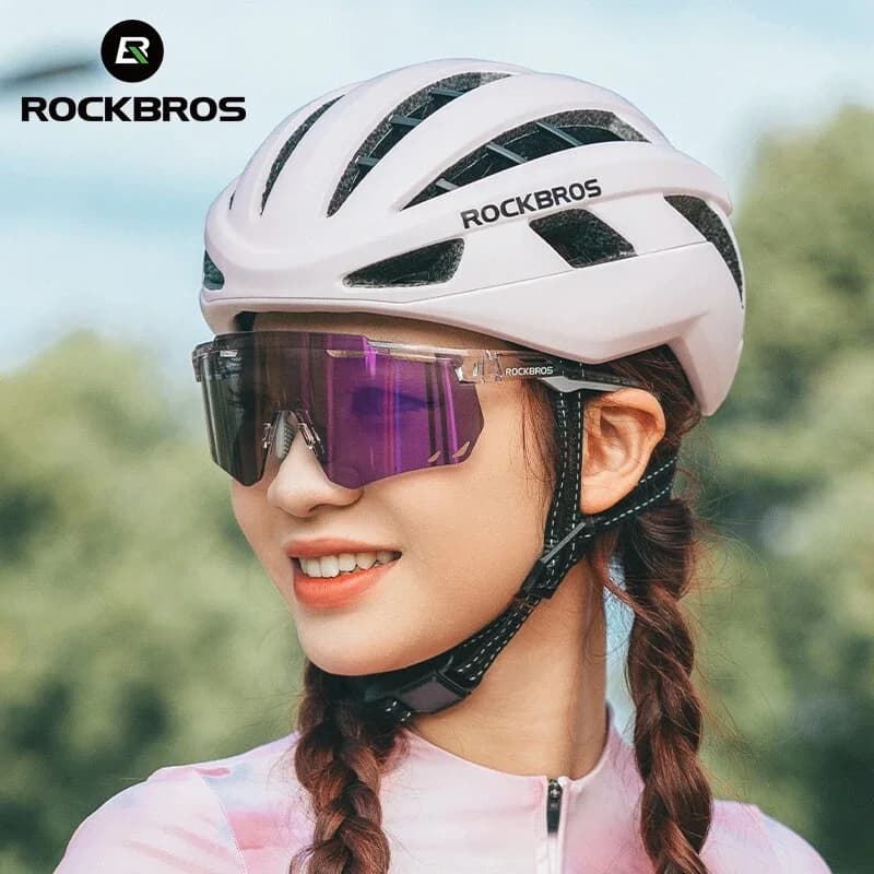 Polarisierte selbsttönende UV400 Fahrradbrille