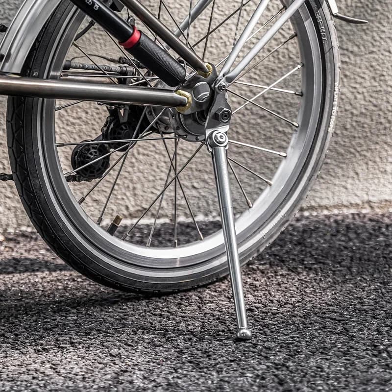 Ultraleichter Seitenständer für 16-Zoll-Klapprad