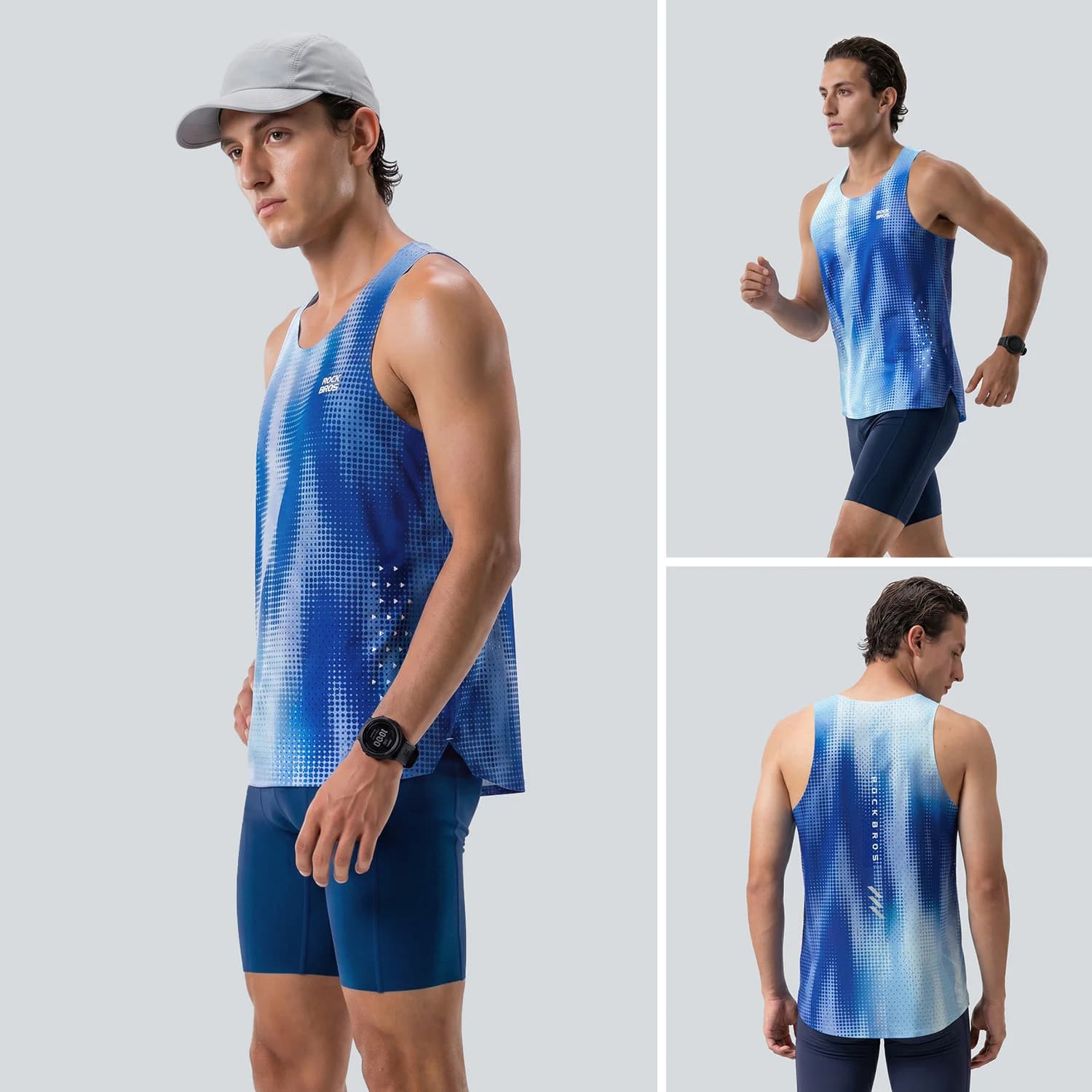 Leichte atmungsaktive Lauf- und Radsport-Weste