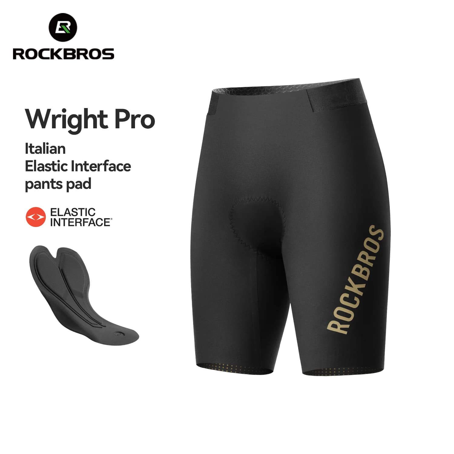 Atmungsaktive Radhose mit hohem Elastizitätsgrad und Sitzpolster