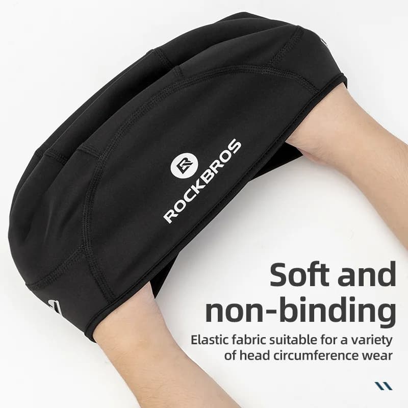 Winddichte Thermofleece Winter-Radkappe