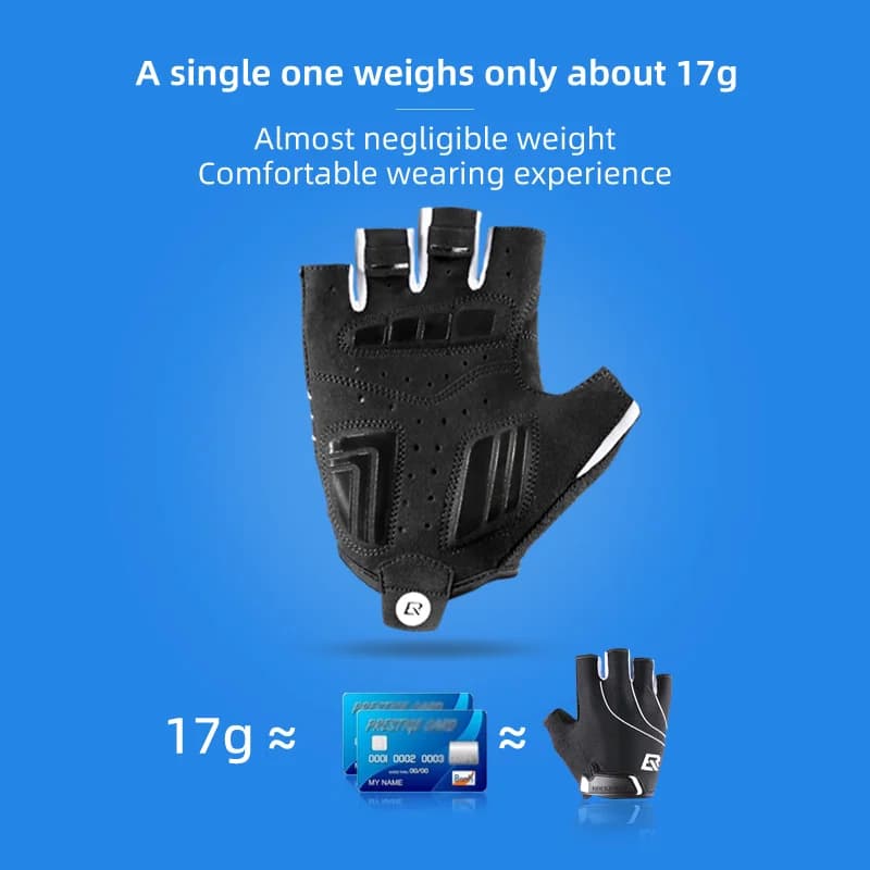 Atmungsaktive stoßabsorbierende Kurz- oder Langfinger-Fahrradhandschuhe
