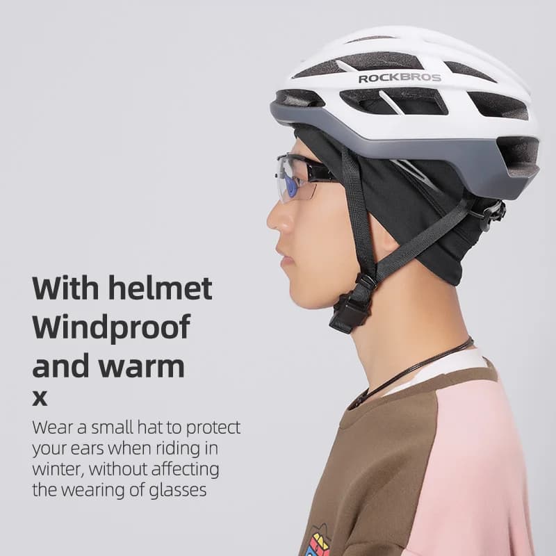 Thermofleece-Winter-Radhelm winddicht