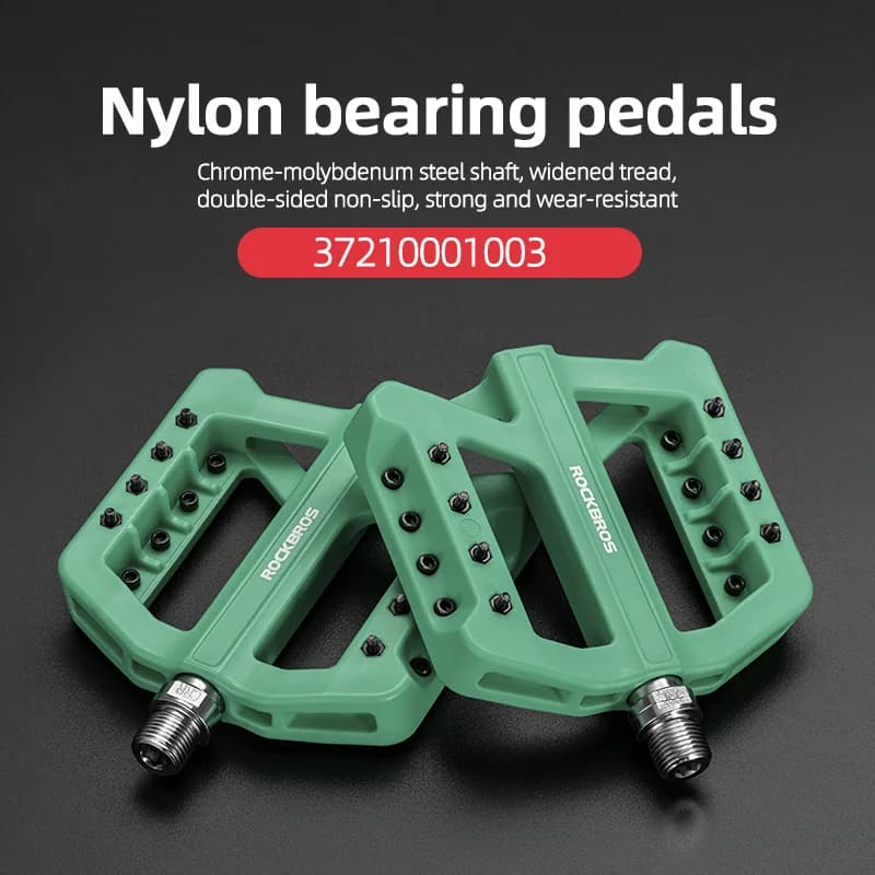 Ultraleichte Nylon Flat-Pedale mit Anti-Rutsch-Beschichtung