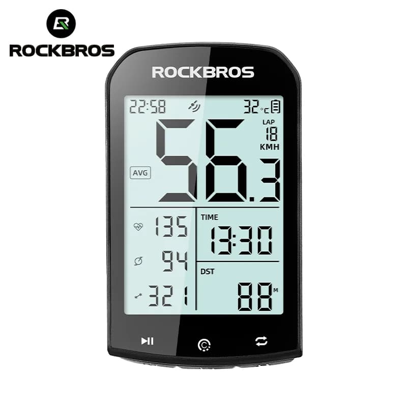 GPS-Fahrradcomputer mit Bluetooth und ANT+