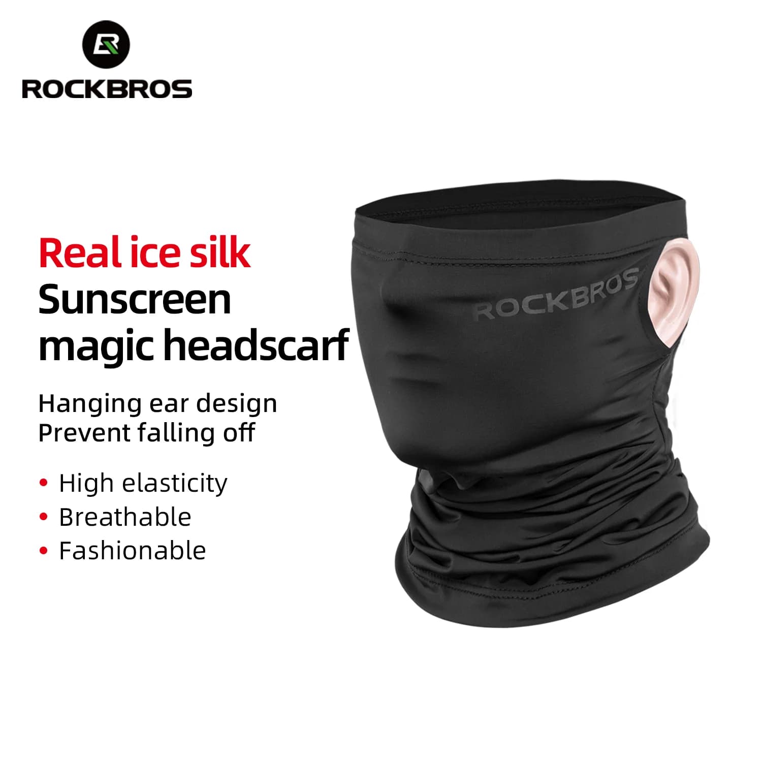 Eisseide-Gesichtsmaske mit UV400-Schutz und Schweißabsorption