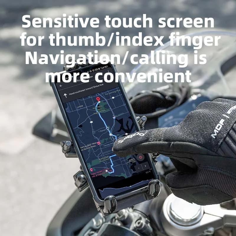 MTB-Radhandschuhe mit Touchscreen-Funktion und SBR-Handballenpolster