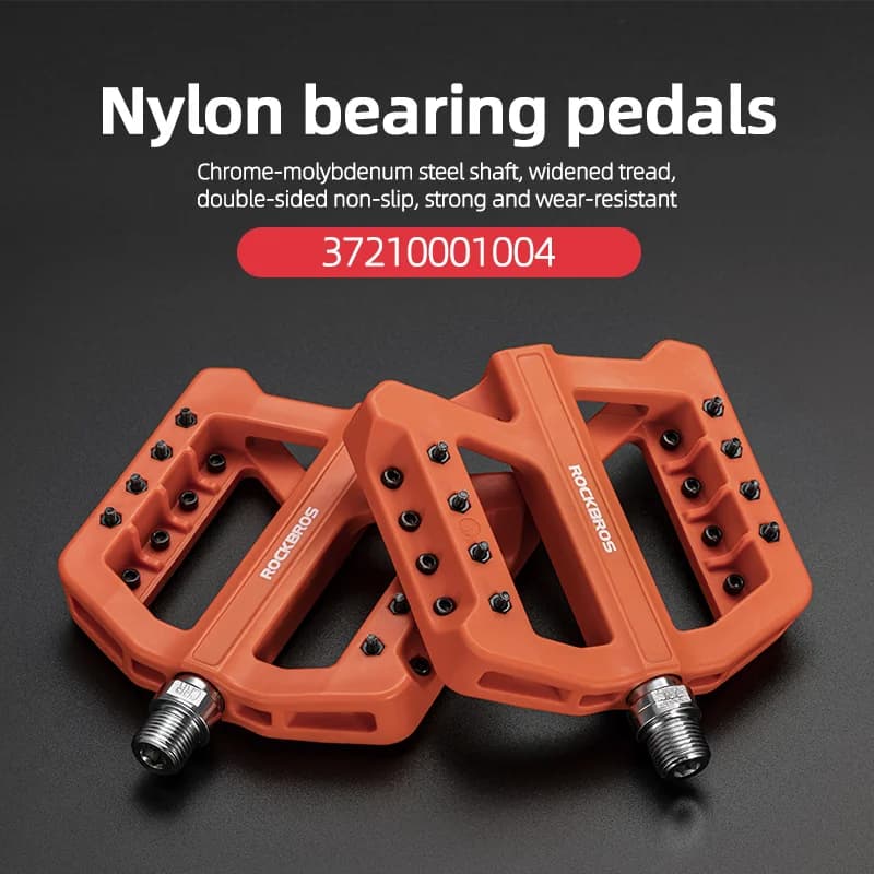 Ultraleichte Nylon Flat-Pedale mit Anti-Rutsch-Beschichtung