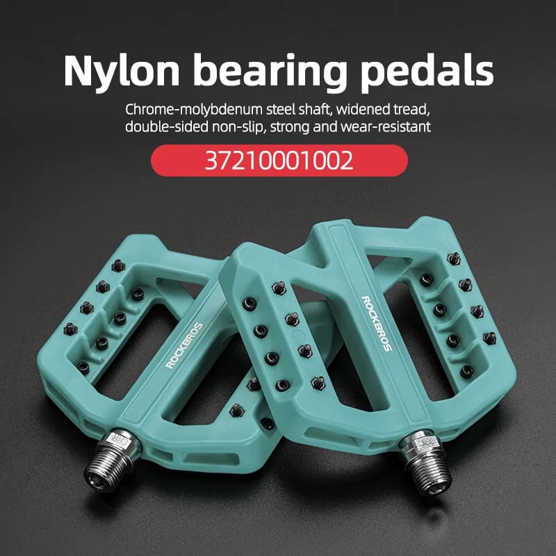 Ultraleichte Nylon Flat-Pedale mit Anti-Rutsch-Beschichtung