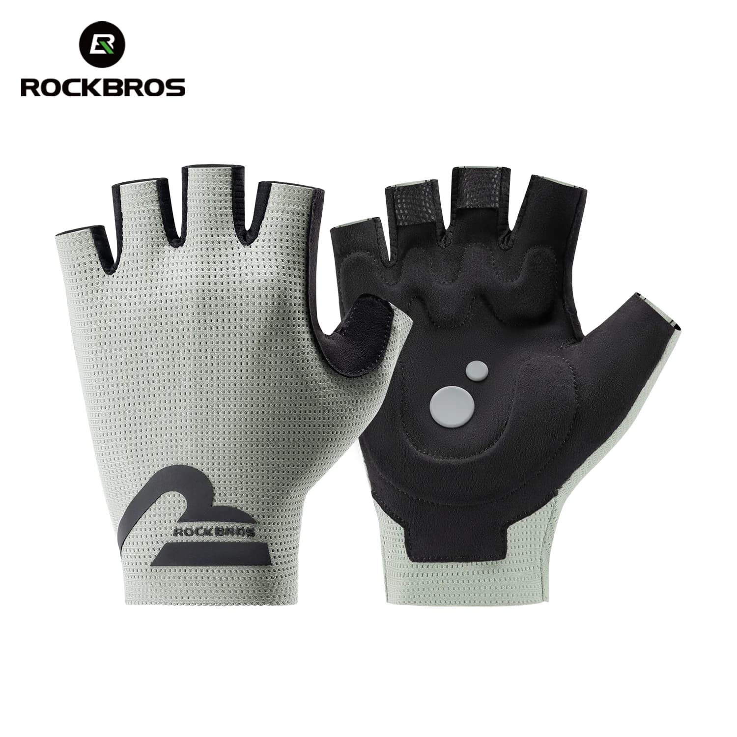 Halbfinger-Breathable-Fahrradhandschuhe