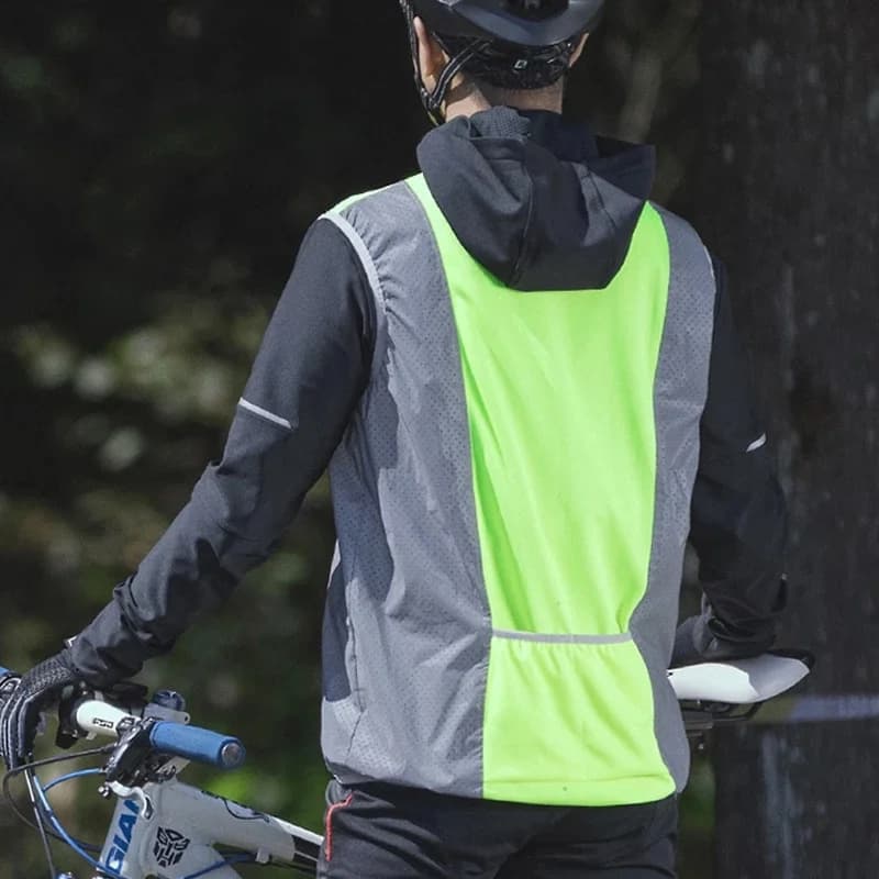 Atmungsaktive winddichte ärmellose Fahrradweste